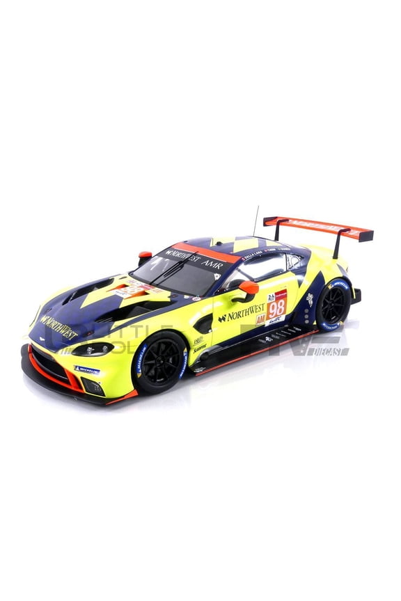 Porsche Aston Martin Vantage AMR #98 "Aston Martin Racing" LMGTE Am Class 24 Hours of Le Mans (2021) 1/18 Model Car by Spark
