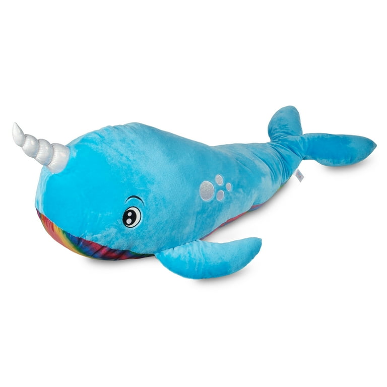 Blue narwhal hotsell stuffed animal