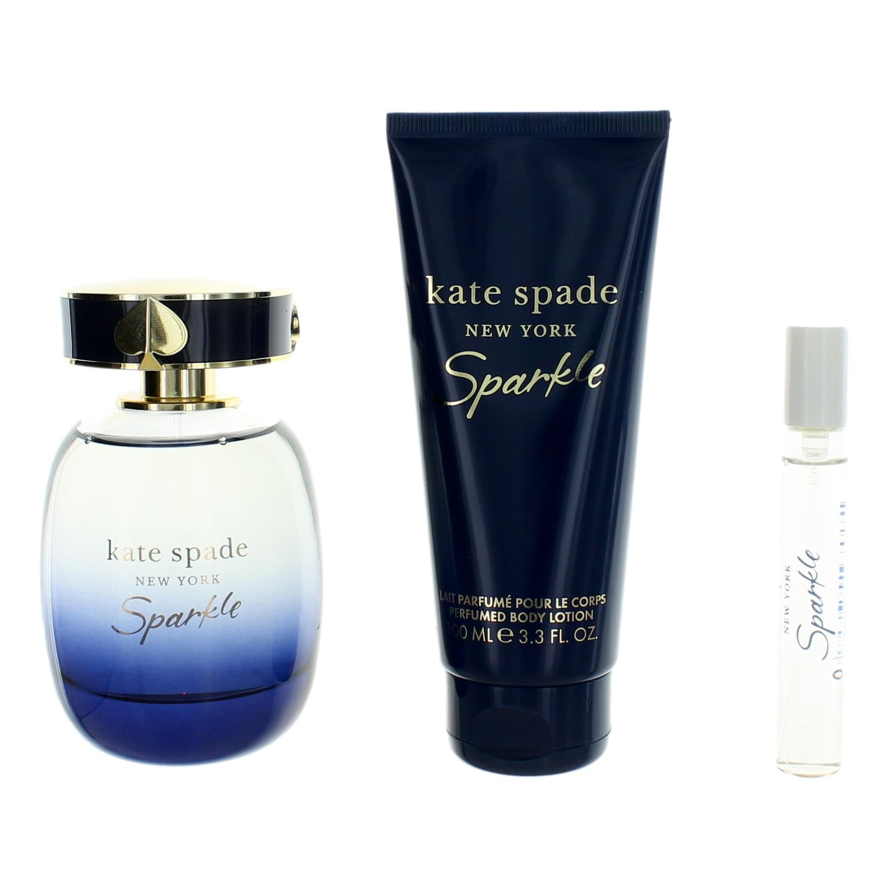 Kate Spade Sparkle Perfume, 3 Piece Gift Set for Women - Walmart.com