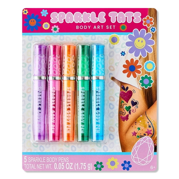 Sparkle Tattoo Pen Set Party Favor, Multicolor, Easter by Way To Celebrate