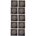 thumbnail image 1 of SPARKOMATIC 4.5" Speaker Grill Classic Plastic Design FITS 4" & 4-1/2" (5 Pair), 1 of 1