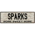 thumbnail image 1 of SPARKS Rustic Home Sweet Home Sign Gift 6x18 Metal Decor 106180084481, 1 of 1