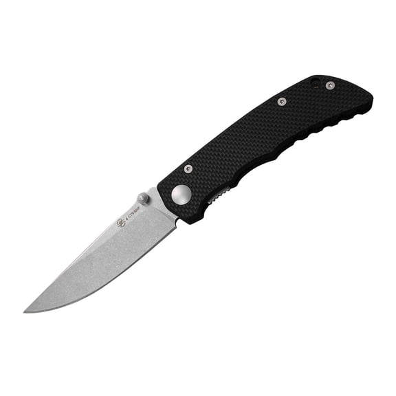 SPARTAN BLADES Talos Liner Lock Black G10 & CTS-XHP Stainless Steel Pocket Knife