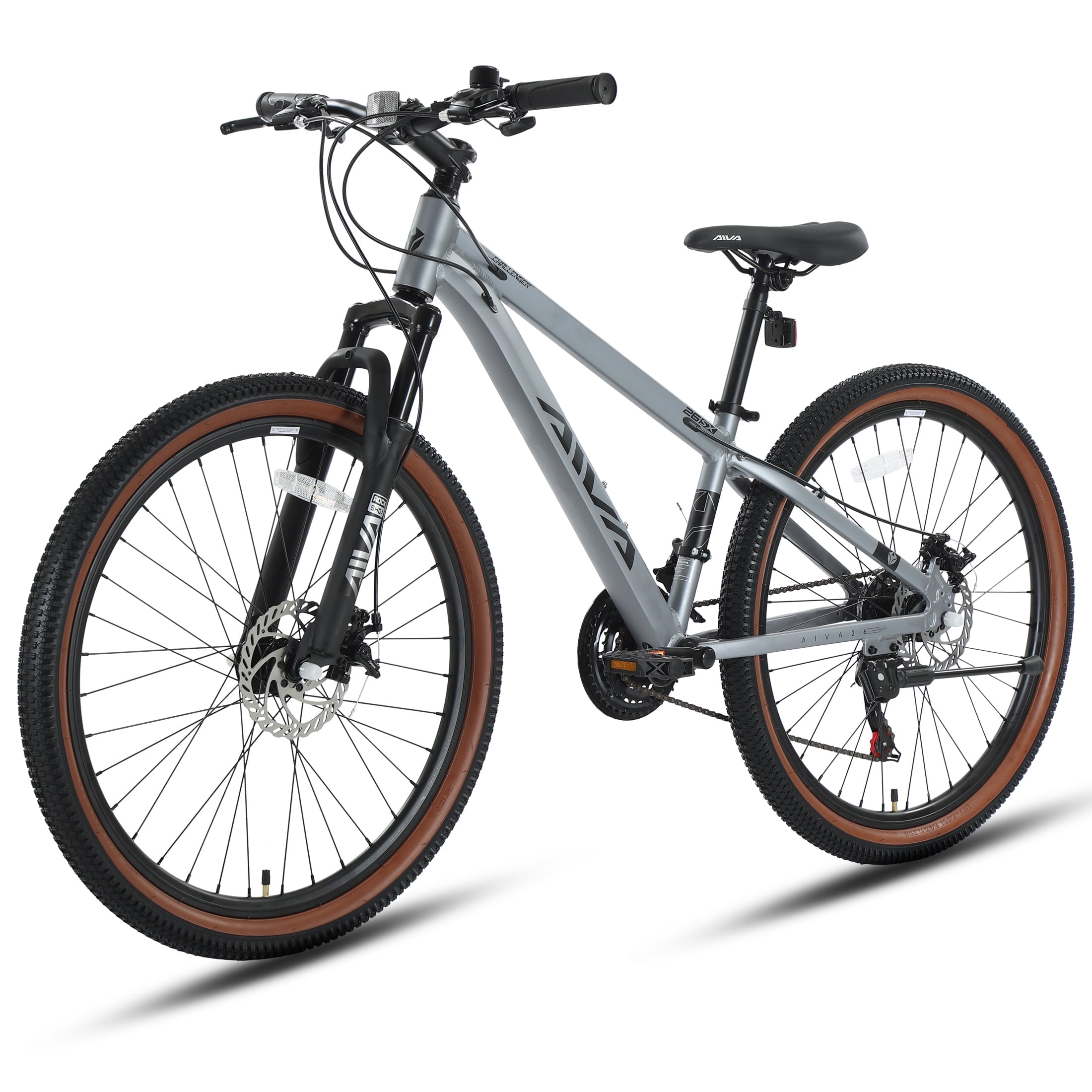 26 inch Mountain Bike,21 Speed Lightweight Aluminum Frame Mountain Bicycle,Fits Men Women Teenagers Adult Disc Brake MTB Bicycles