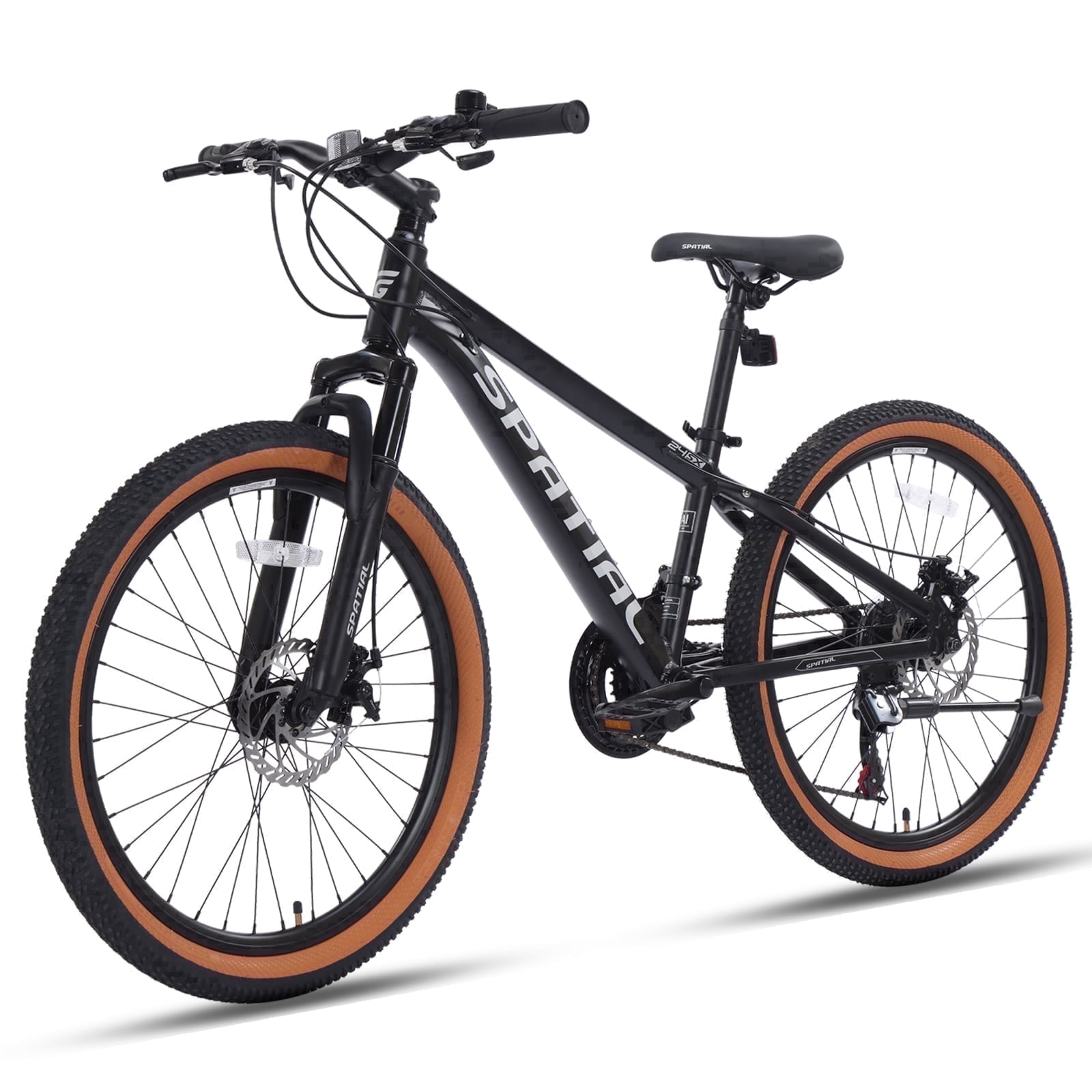 SPATIAL 24 inch Mountain Bicycle for Teenagers,21-Speed Gears MTB