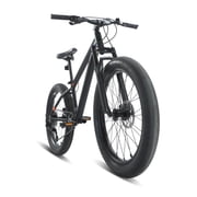 SPATIAL Pro Mountain Bike, 24 Inch Fat Bike for Man Women Teen, Outdoor Cycling Bicycle with 3.0-Inch Wide Tires, 8 Speed Drivetrain