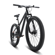 SPATIAL Pro Mountain Bike, 27.5 Inch Fat Bike for Man Women Teen, Outdoor Cycling Bicycle with 3.0-Inch Wide Tires, 9 Speed Drivetrain