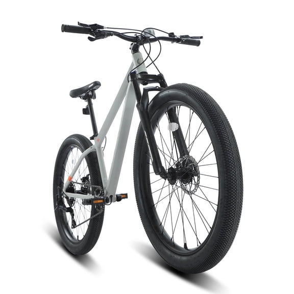 SPATIAL Pro Mountain Bike,27.5 Inch Fat Bike for Man Women Teen,Outdoor Cycling Bicycle with 3.0-Inch Wide Tires,9 Speed Drivetrain