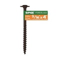 thumbnail image 1 of Spax 5042009 Power Lags 0.312 x 4 in. Washer High Corrosion Resistant Carbon Steel Lag Screw, Black - Pack of 25, 1 of 4