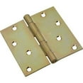 thumbnail image 1 of SPB512 4" x 4" SQR Hinge 1/pk - Brass Tone, 1 of 3