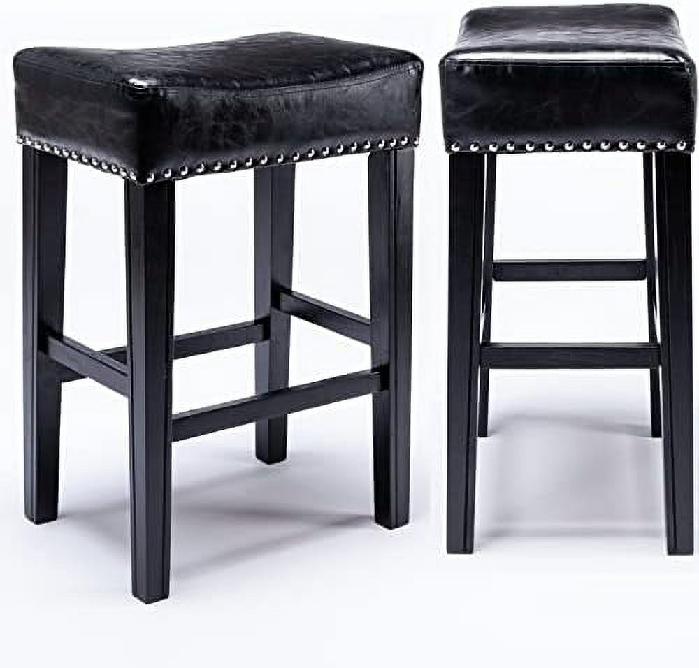 SPBOOMlife 26" Stools Counter Height Barstools for Kitchen Extended