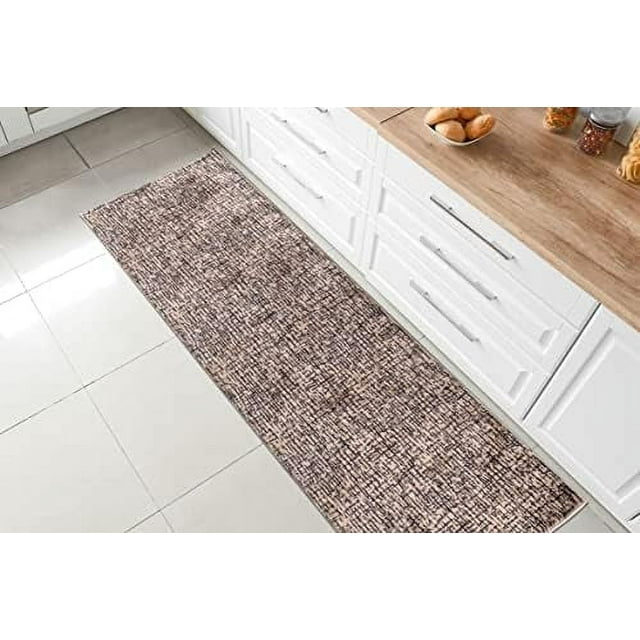 SPBOOMlife Custom Size Hallway Runner Rug Grey Color 31 inch Wide Select Your Length NonSlip