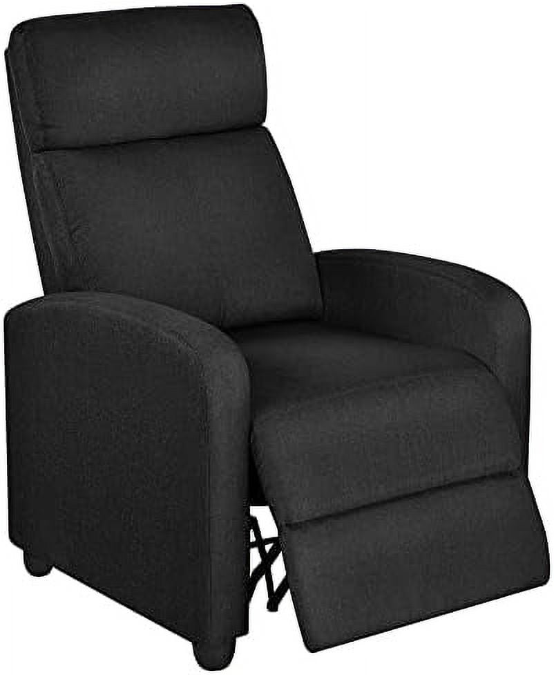 SPBOOMlife PU Leather Recliner Chair Living Room Single Sofa Home