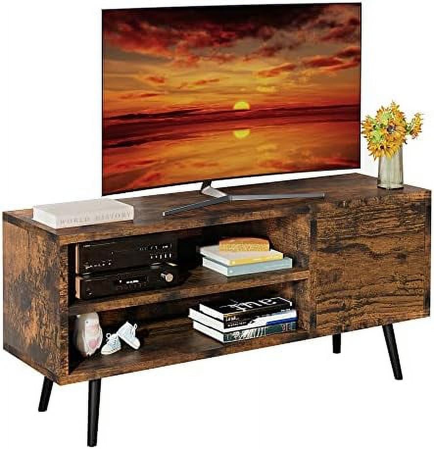 SPBOOMlife TV Stand for 55 Inch TV Entertainment Center Media Console