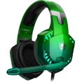 thumbnail image 1 of SPBPQY G2000 Gaming Headsets, Surround Stereo Gaming Headphones with Noise Cancelling Mic, LED Lights & Soft Memory Earmuffs for PS5/ PS4/ Xbox One/Nintendo Switch Mac Computer Games- Brilliant Green, 1 of 7