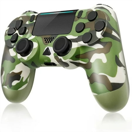 SPBPQY Wireless Controller Compatible with P4/P4 Pro/P4 Slim - Green Camouflage