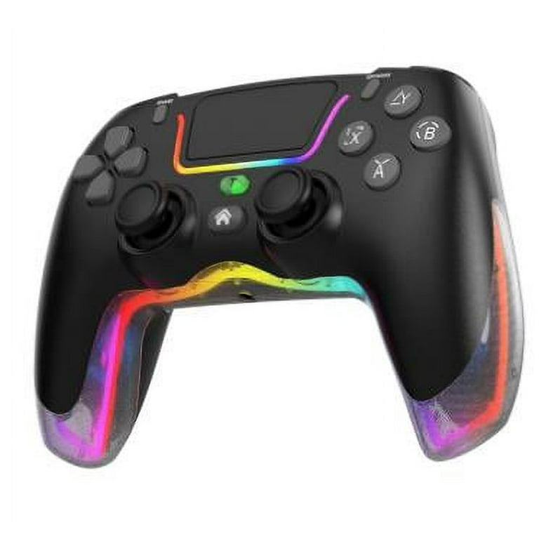 SPBPQY Wireless Controller for PS4 with RGB LED Button Backlight