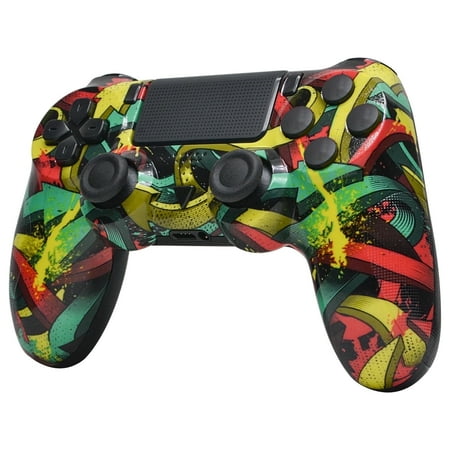 SPBPQY Wireless Game Controller Compatible with P4/Slim/Pro with Upgraded Joystick - Line