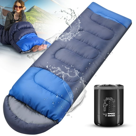 SPBTAR Sleeping Bag, Waterproof Windproof Lightweight Sleeping Bags for Adults & kids with Compression Sack, All Season Sleeping Bags  for Camping, Hiking, Travel, Outdoor
