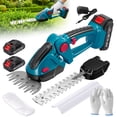 thumbnail image 1 of SPBTAR Cordless Hedge Trimmer, 2 in 1 Cordless Grass Shear & Shrubbery Trimmer, Lightweight Garden Tools with 2 Rechargeable Batteries & Charger for Hedge Cutting, Garden, Yards, Lawns, 1 of 8