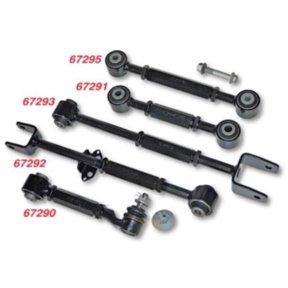 SPC Performance 67289 Rear Adjustable Arms for Honda & Acura - Set of 5 Fits select: 2003-2007 HONDA ACCORD, 2004-2008 ACURA TSX