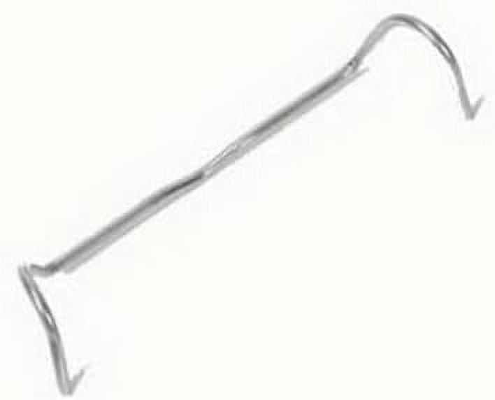 SPCLGL 5Inch Galvanized Spring Clip Half Round Steel Gutter System (To