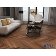 thumbnail image 1 of SPC Waterproof Wood Flooring - Deep Brown, 1 of 1