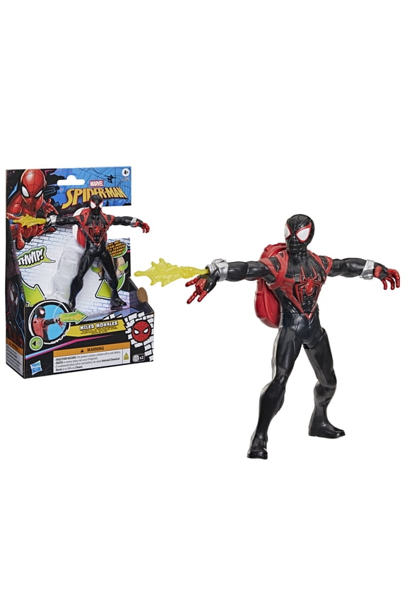 Marvel Spider-Man Miles Morales Action FX Electronic Action Figure, 6” (15.2 CM), Ages 4+