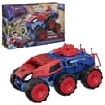 thumbnail image 1 of Marvel Spider-Man Brand New Day 2-In-1 Super Chompin Tank Action Figure and Toy Vehicle, 1 of 15