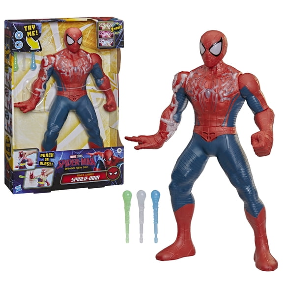 Marvel Spider-Man Brand New Day Power-Charge Spider-Man, Action Figure, Ages 4 and up