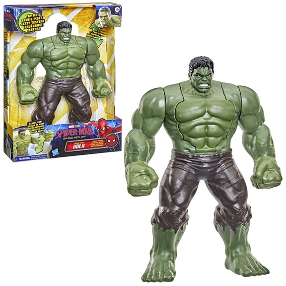 Marvel Spider-Man Brand New Day Savage Smash Hulk Action Figure, 11.8 Inches