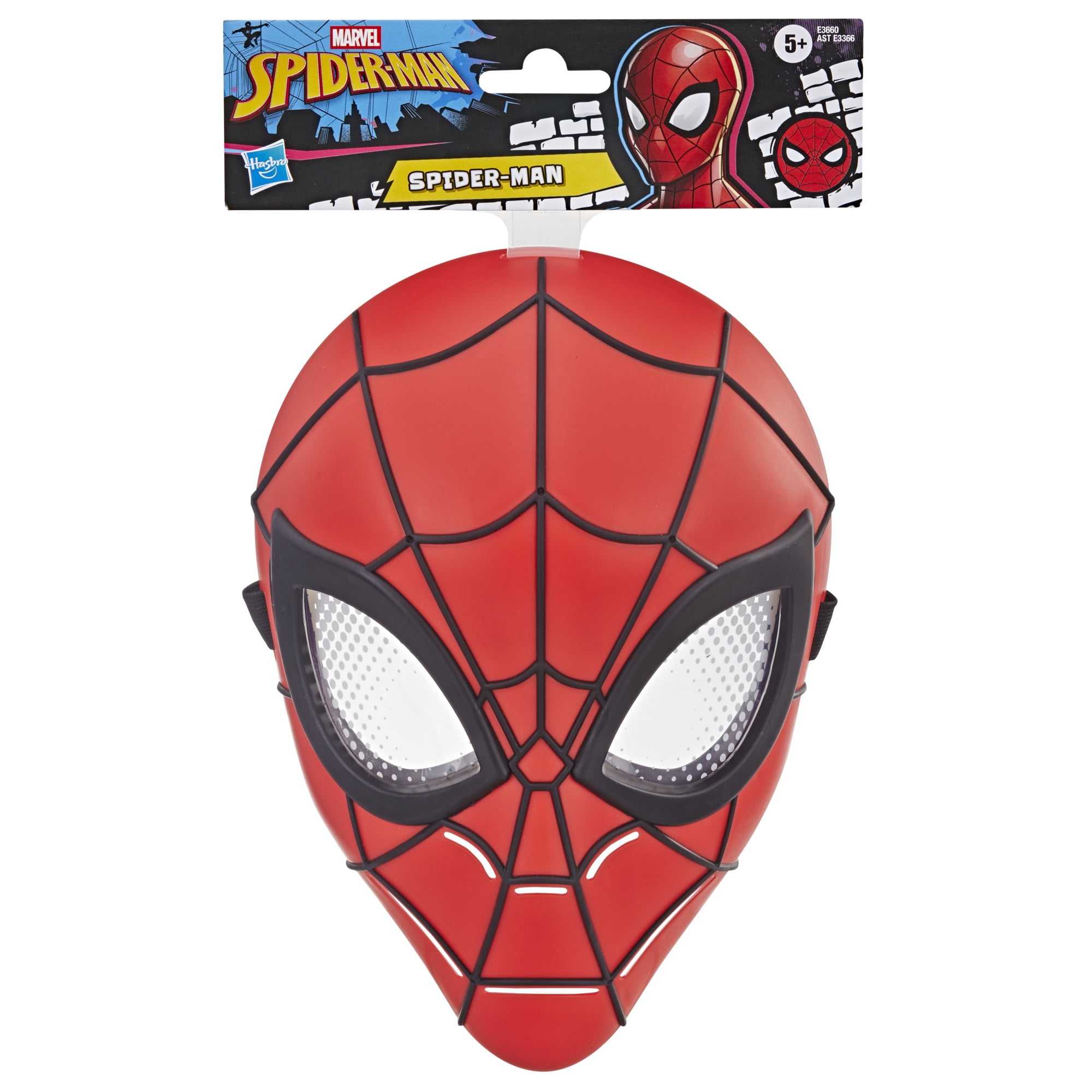 Marvel Spider-Man Role Play & Costume Mask, Super Hero Toys and Collectibles for Kids, 5+