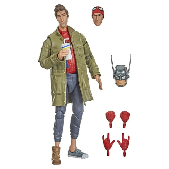 Hasbro Marvel Legends Series Spider-Man: Into the Spider-Verse Peter B. Parker 6-inch Action Figure
