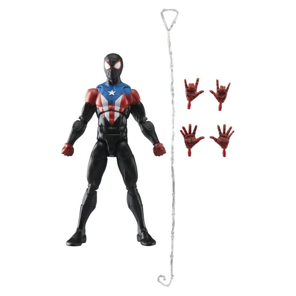 Marvel Legends Series Gamerverse Miles Morales Boricua Suit, 6" Spider-Man 2 Action Figure