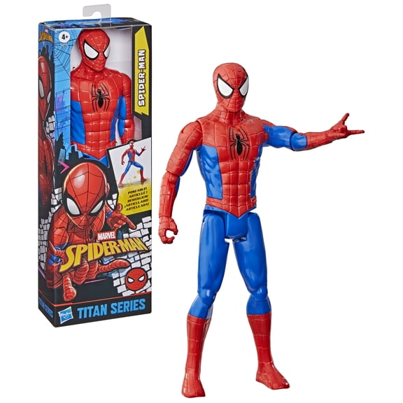 Marvel Spider-Man Titan Series 12 (30 CM) Action Figure, Ages 4+