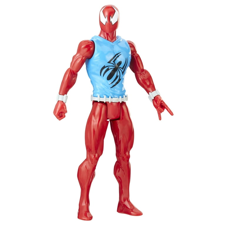 Spider-Man SPD Titan Power Marvels Action Figure, Scarlet Spider-Man SPD Titan Power Marvels Action Figure, Scarlet