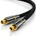 thumbnail image 1 of SPDIF Optical Fiber Digital Audio Cable 5.1/7.1 Channel Gold-Plated (Multiple Lengths), 1 of 3