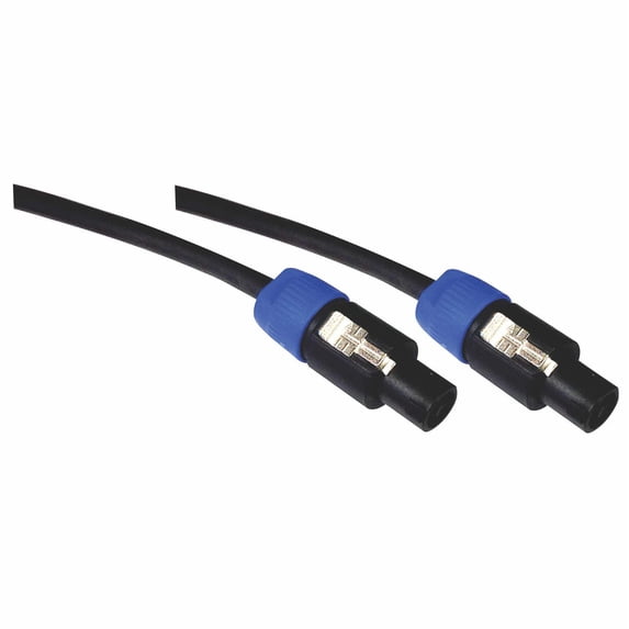 SPEAK-ON to SPEAK-ON 2 Conductor 12 awg Pro Audio Speaker Cable