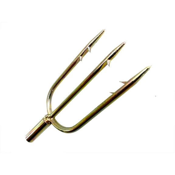 SPEARFISHING WORLD Deeper Trident Style Speartip for Spearfishing, Freediving & Scuba Diving Spearguns