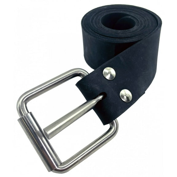 SPEARFISHING WORLD Deluxe Free Diver's Marseilles Rubber Weight Belt for Deep Divers Freediving Scuba and Spearfishing