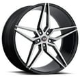 thumbnail image 1 of SPEC-1 SPM-81 22X9 BLANK 15ET 73.1CB GLOSS BLACK & BRUSHED, 1 of 1