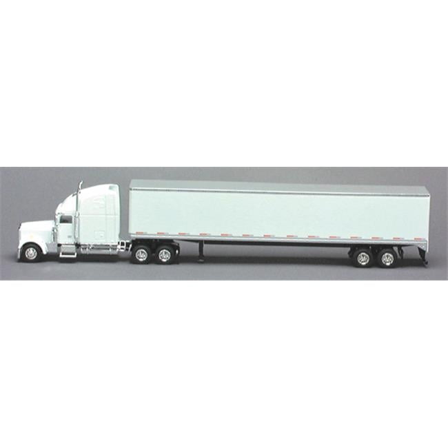 SpecCast 1/64 Freightliner M2 Van Box Truck Diecast Model - Plain White #35501