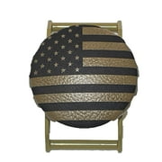 SPEC Flag, Tan on Black