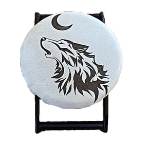 SPEC Wolf, White on Black