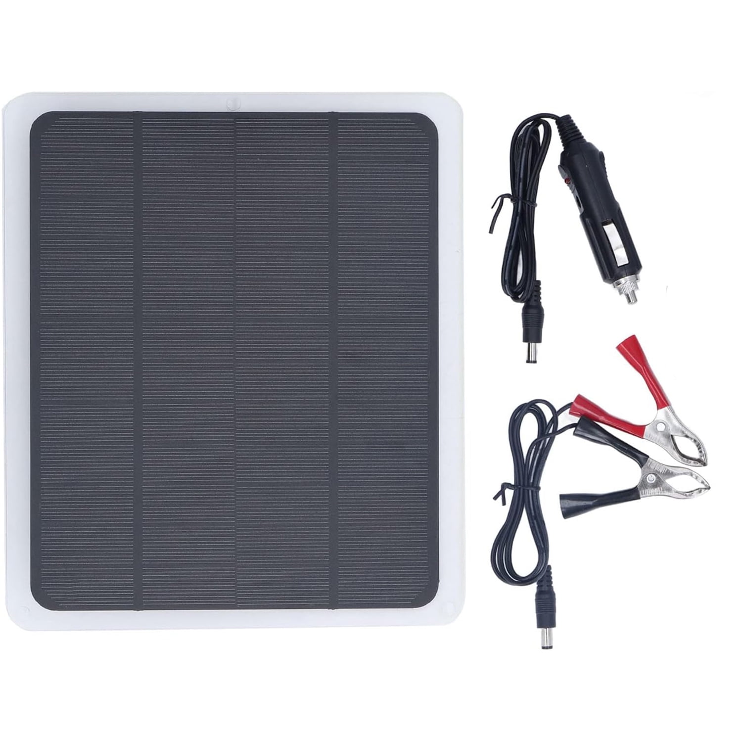 SPECCOOL 20W 12V Portable Solar Trickle Charger Car Solar Battery Maintainer Solar Panel Kit for
