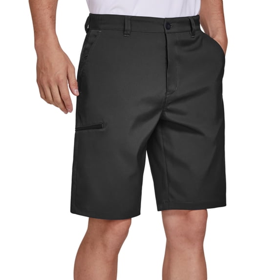 PULI Men’s Golf Hybrid Dress Shorts Lightweight Quick-Dry Summer Flat Front Casual Shorts with Pockets
