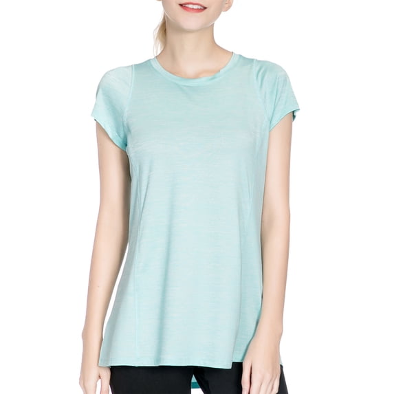 Women's T-Shirt Ultimate Short-Sleeve Lightweight Workout Running Yoga Fitness Sports T-Shirts