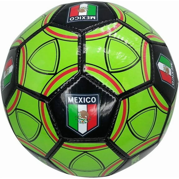 SPECIAL SALES !! Icon Sports Mexico Soccer Ball Regulation Size 5 Soccer Ball