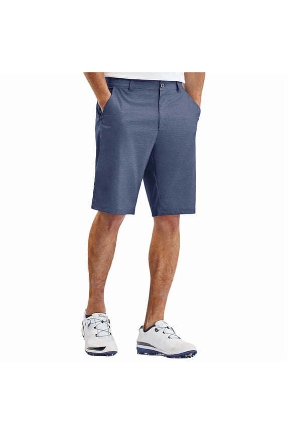 Men’s Golf Shorts 12" Inseam Lightweight Stretch Quick-Dry Hiking Casual Dress Work Hybrid Shorts with Pockets