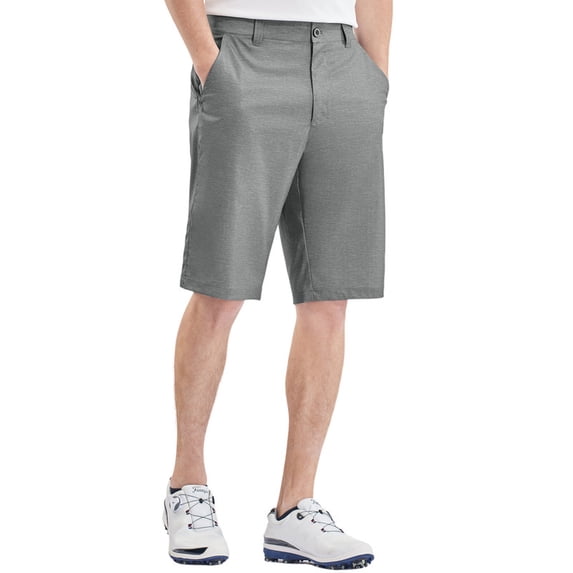 PULI Men’s Golf Shorts 12" Inseam Lightweight Stretch Quick-Dry Hiking Casual Dress Work Hybrid Shorts with Pockets